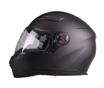 HELMET VITO FALCONE FULL FACE + SUNVISOR MATTE BLACK 02011 1055 falcone a matt black (1)